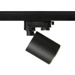 DARIO for 3-circuit tracks black brushed brass 230V LED GU10 9W - Image 4