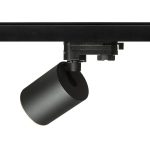 DARIO for 3-circuit tracks black brushed brass 230V LED GU10 9W - Image 3