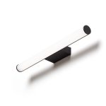 CASSAMBA 60 wall black frosted acrylic 230V LED 12W IP44  3000K 4000K - Image 5