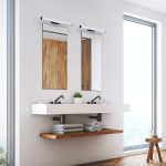 CASSAMBA 60 wall black frosted acrylic 230V LED 12W IP44  3000K 4000K - Image 3