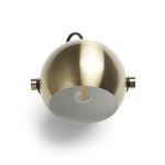 AGNETA surface mounted  brushed brass/black 230V LED E27 11W - Image 4
