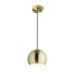 AGNETA pendant  brushed brass 230V LED E27 11W
