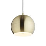AGNETA pendant  brushed brass 230V LED E27 11W - Image 4