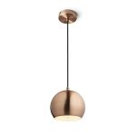 AGNETA pendant  brushed copper 230V LED E27 11W