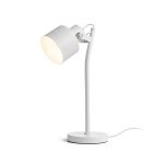 CELEIA table matte white matt nickel 230V LED E27 11W