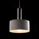 GIULIA 20 pendant white chrome 230V LED E27 15W - Image 5
