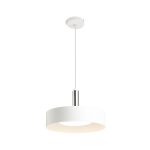 GIULIA 40 pendant white chrome 230V LED E27 30W