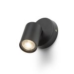 DUDE R surface mounted black 230V LED GU10 9W