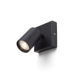 DUDE SQ surface mounted black 230V LED GU10 9W