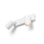 DUDE II surface mounted white 230V LED GU10 2x9W - Image 4