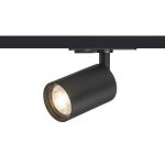 DUDE for 1-circuit tracks black 230V LED GU10 9W