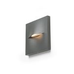 BOBO SQ wall anthracite grey  230V LED 3W IP65  3000K