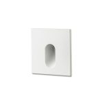 MEMPHIS SQ wall recessed white 230V LED 3W 60° 3000K