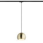 AGNETA for 1-circuit tracks pendant brushed brass 230V LED E27 11W — изображение 2