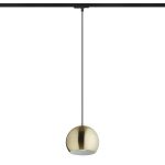 AGNETA for 1-circuit tracks pendant brushed brass 230V LED E27 11W