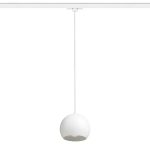AGNETA for 3-circuit tracks pendant white 230V LED E27 11W