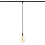 ARAQ for 1-circuit tracks pendant brushed brass/black 230V LED E27 15W - Image 3