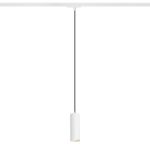 MAVRO for 1-circuit tracks pendant white 230V LED 12W 38° 3000K