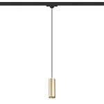 MAVRO for 3-circuit tracks pendant gold 230V LED 12W 38° 3000K