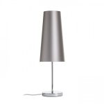 NYC/CONNY 15/30 table Monaco dove gray/silver PVC/nickel 230V LED E27 11W - Image 2