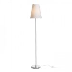 NYC/CONNY 25 floor  Polycotton white/chrome 230V LED E27 15W - Image 2