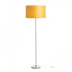 NYC/RON 40/25 floor Polycotton white/chrome 230V LED E27 15W