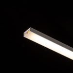 LED PROFILE G surface mounted 1m white matte acrylic/aluminum - Image 4