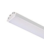 LED PROFILE J surface mounted 1m white matte acrylic/aluminum