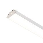 LED PROFILE J surface mounted 1m anodized aluminum/matte acrylic