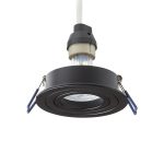 PASADENA GU10 R  recessed black  230V LED GU10 7W - Image 4