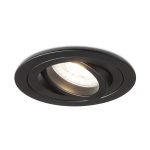 PASADENA GU10 R  recessed black  230V LED GU10 7W