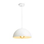 GLADYS 30 pendant white/white  230V LED E27 15W