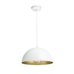GLADYS 30 pendant white/gold  230V LED E27 15W