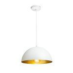 GLADYS 30 pendant white/gold  230V LED E27 15W - Image 2