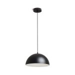 GLADYS 30 pendant black/white 230V LED E27 15W