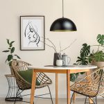 GLADYS 40 pendant black/gold 230V LED E27 30W - Image 4