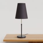 EMMETT table base black old brass 230V LED E27 15W - Image 4