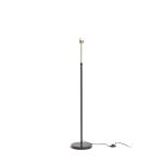 EMMETT floor base black old brass 230V LED E27 15W