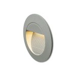 MARCO 70 recessed silver grey 230V LED 3W IP65 3000K