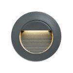 MARCO 70 recessed anthracite grey 230V LED 3W IP65 3000K - Image 2