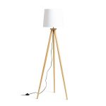 BASCO floor base bamboo 230V LED E27 15W - Image 3