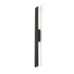 BONAREA 104 wall black satinated acrylic 230V LED 18W 120° IP54  3000K