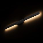 BONAREA 104 wall black satinated acrylic 230V LED 18W 120° IP54  3000K - Image 3