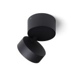 FLAVIO R surface mounted light grey 230V LED 6W 110° IP54 3000K - Image 5