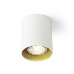 MANTOVA I ceiling white/gold  230V LED GU10 7W