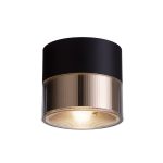 JUNIPER ceiling black/gold  230V LED 15W 36°  3000K