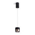 JUNIPER height adjustable pendant black/gold  230V LED 15W 36°  3000K - Image 5
