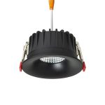 FLEUR IP54 DIMM recessed black 230V LED 15W 60° IP54 3000K - Image 3