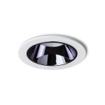 ANSEL recessed white black chrome 230V LED 12W 60°  3000K — изображение 2