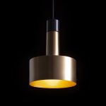 DIVINA pendant brass/black marble decor 230V LED E27 5W - Image 3
